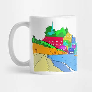 Novia Scotia skyline Mug